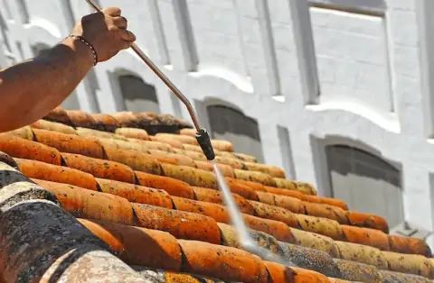 Nettoyage de toitures - Le Vigean